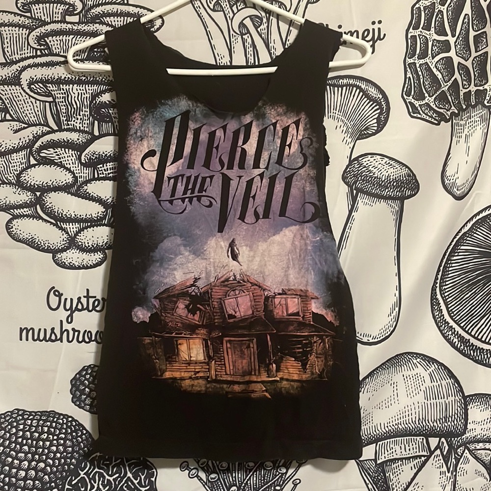 Pierce The Veil Distressed Tank Top